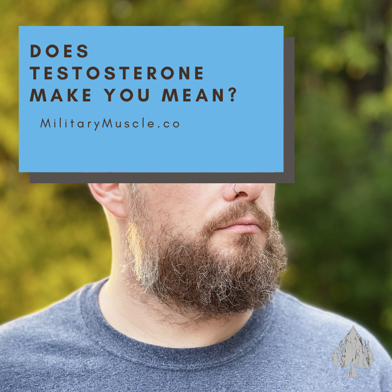 Does Taking Testosterone make you Mean?