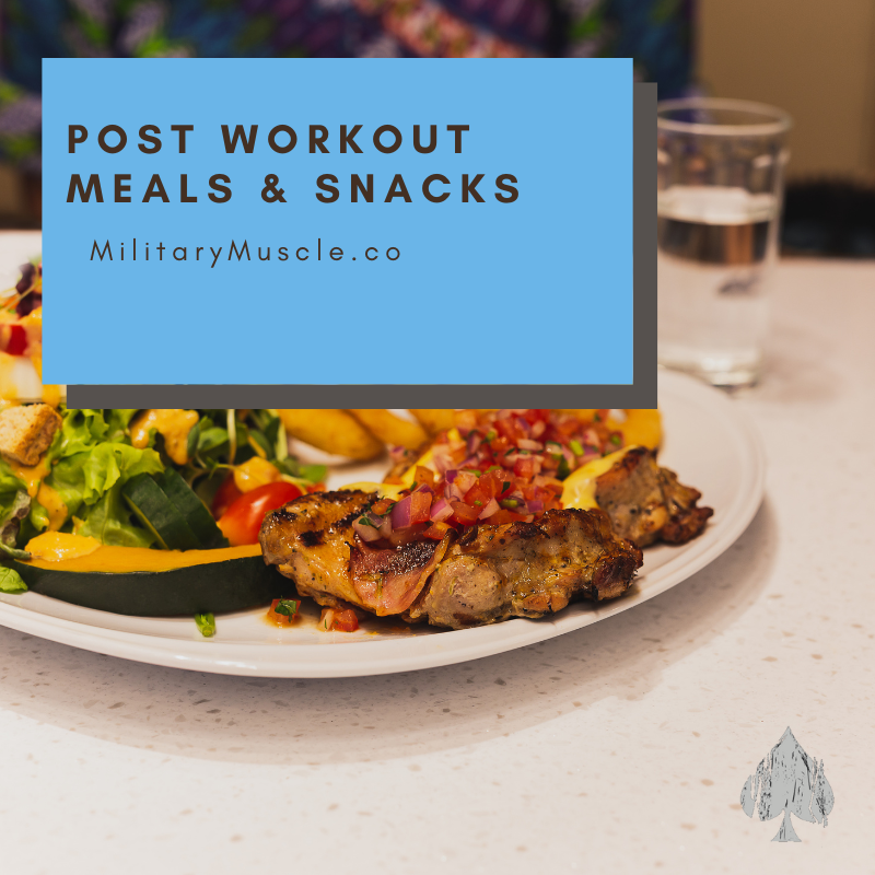 Post Workout Meal at Home