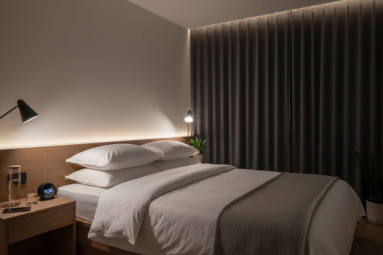 a well presented bedroom