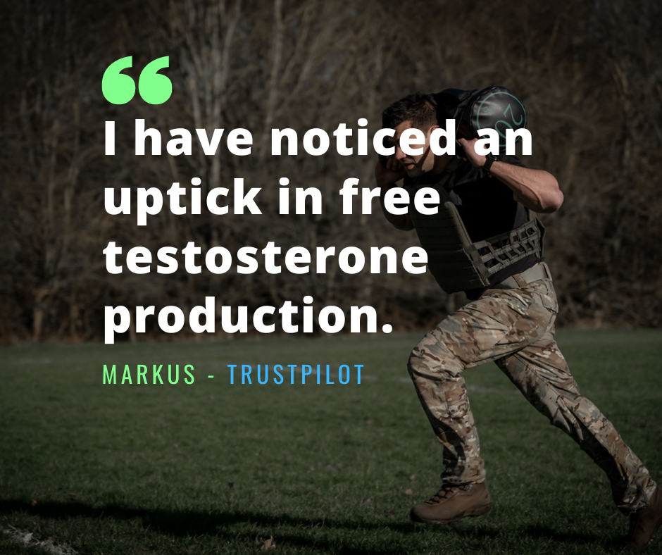 Military Muscle Natural T-Booster - 4 Month Supply