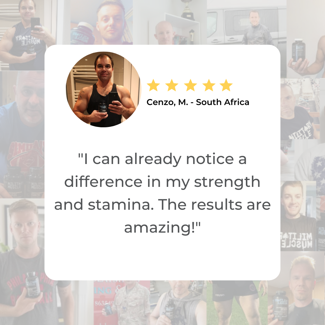 Military Muscle Natural T-Booster