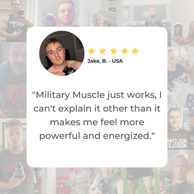 Military Muscle Natural T-Booster - 2 Month Supply