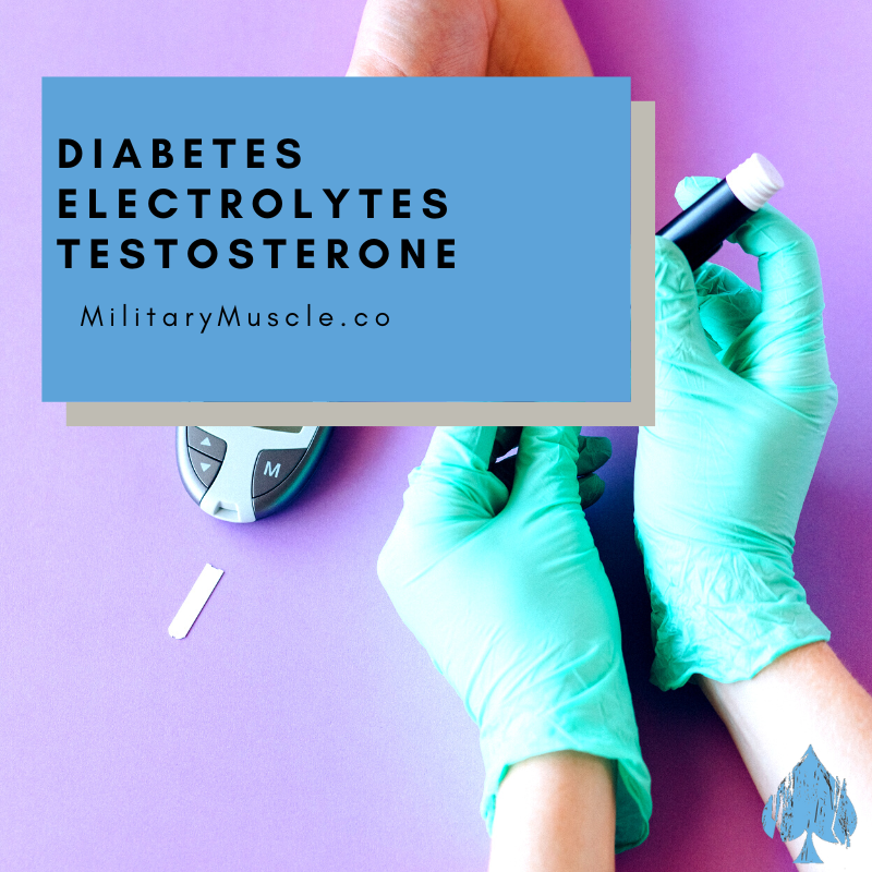 Effects of Diabetes on Electrolytes and Testosterone