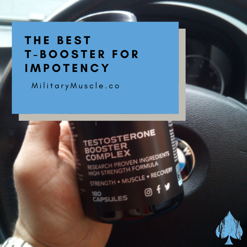 Which Testosterone Booster is Best for Erectile Dysfunction?