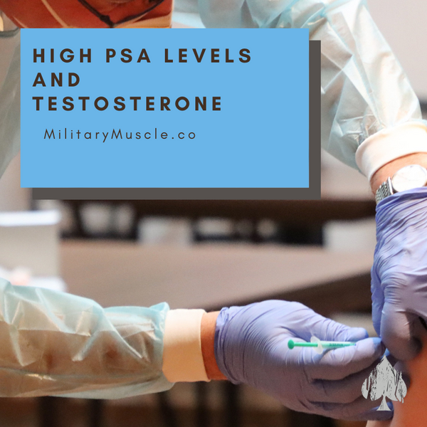 Elevated PSA and Testosterone
