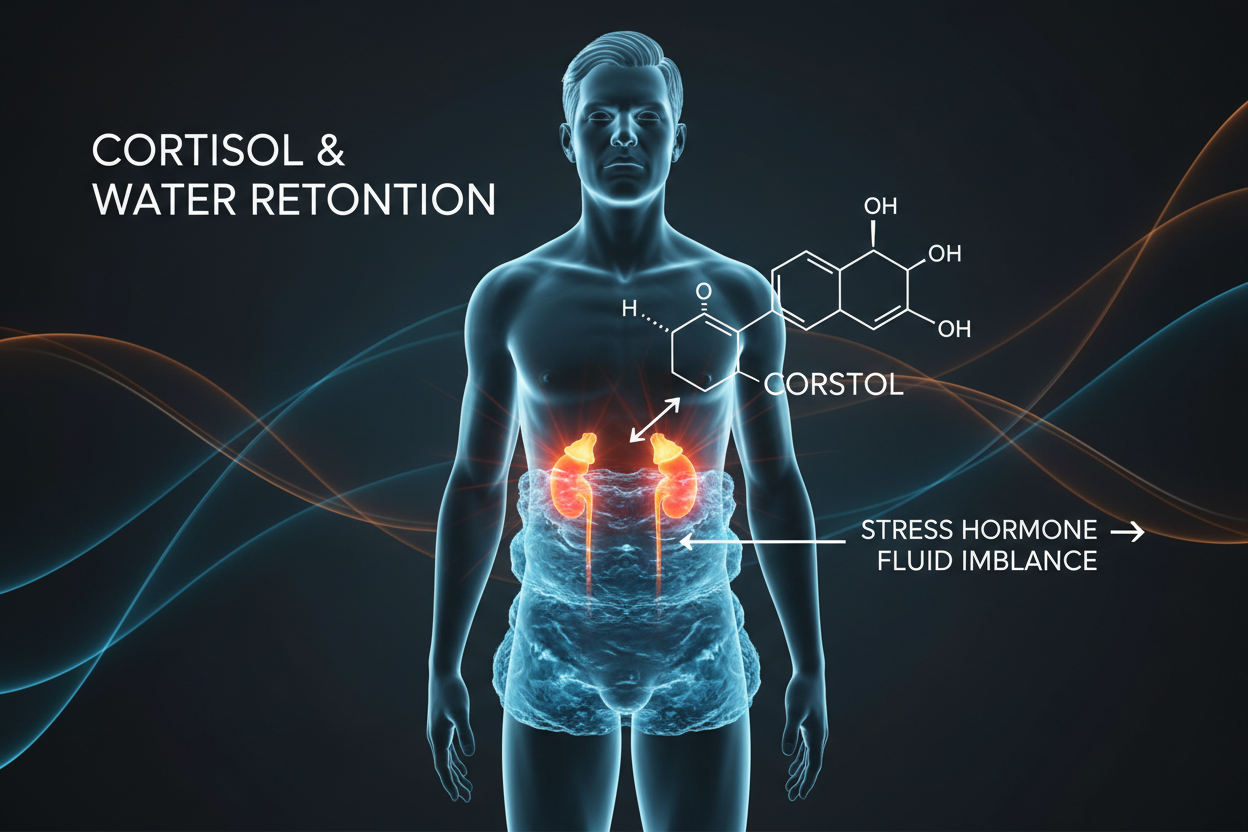 cortisol and water retention 