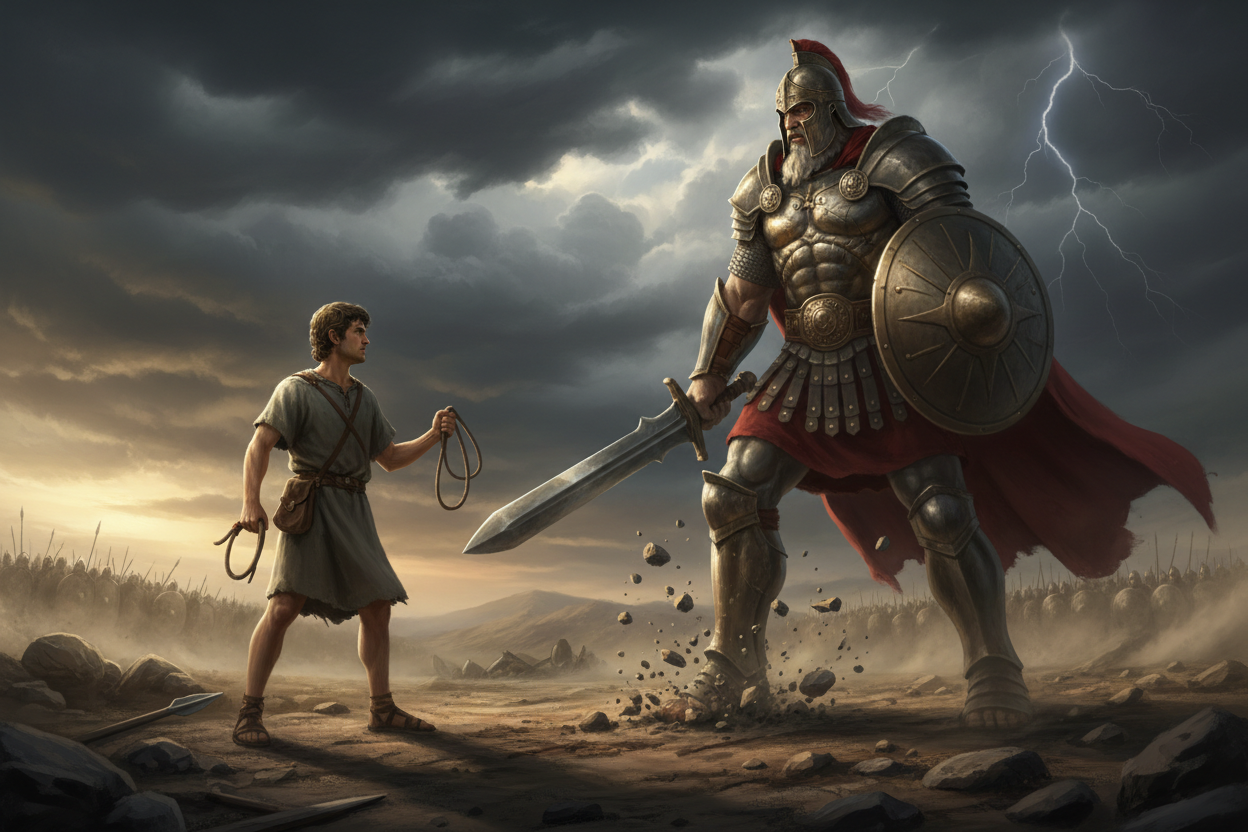 david and golliath