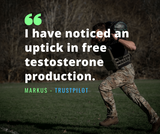 Military Muscle Natural T-Booster - 4 Month Supply